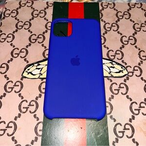 11 Pro Max Blue Color Block iPhone Case